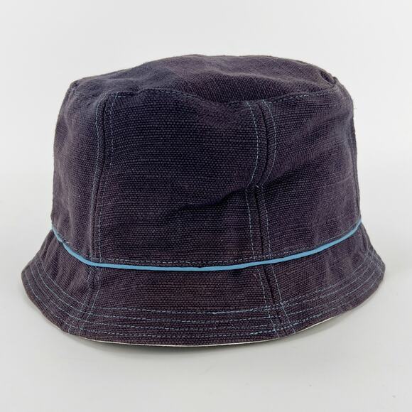 Timberland bucket hat blue linen blend 2000s era - Picture 4 of 7